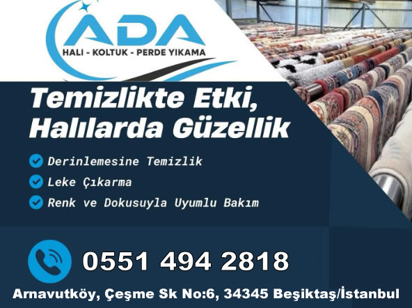 Beşiktaş Halı Yıkama Fabrikası